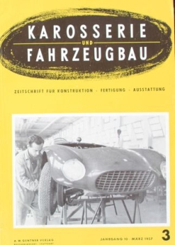 "Karosserie und Fahrzeugbau" Construction-Magazine 1957 (6253)